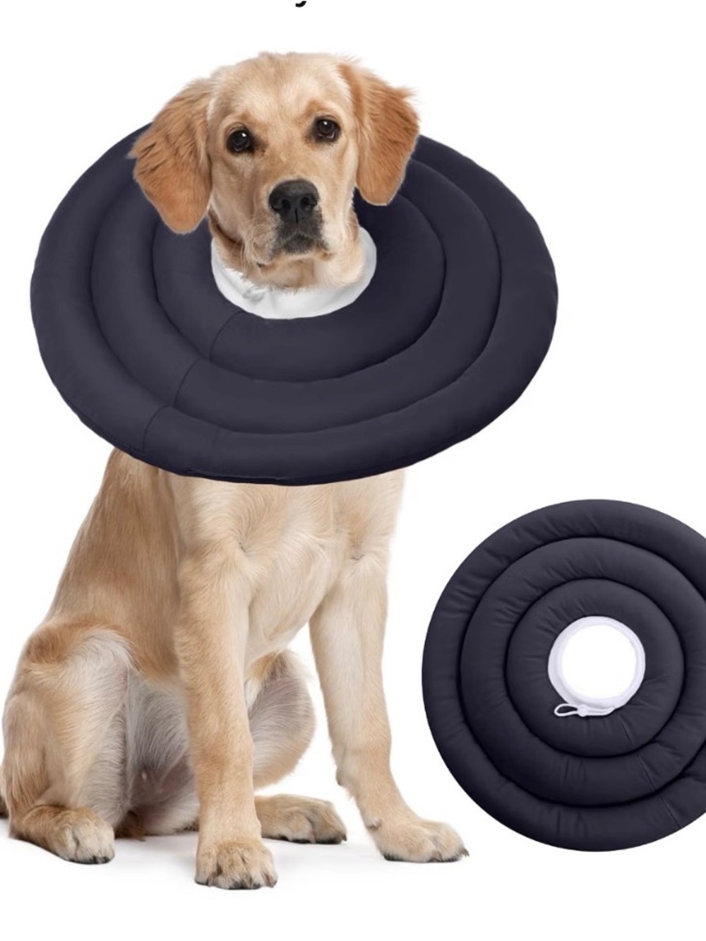 Soft Dog Cone for recovery/after surgery Sz XXL